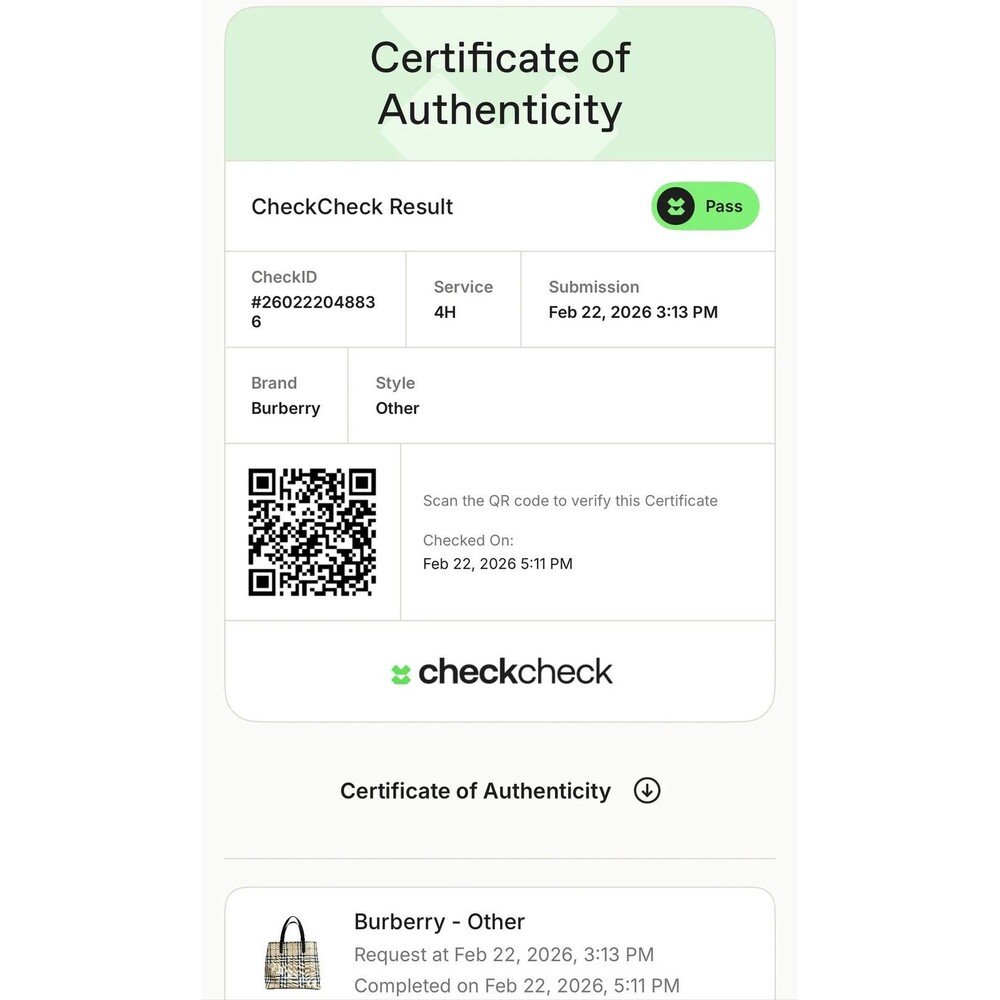 Burberry nova check tote bag authentic with COA - Picture 2 of 7